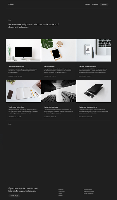 Dusk – Multipage agency theme agency astro darkmode multipage tailwindcss theme