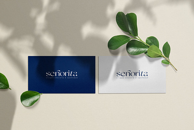 Logo Senorita ' 23 beauty branding graphic design health logo брендинг графический дизайн здоровье логотип салон красоты студия красоты