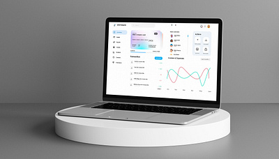 Bank dashboard admin panel app design product design ui ux