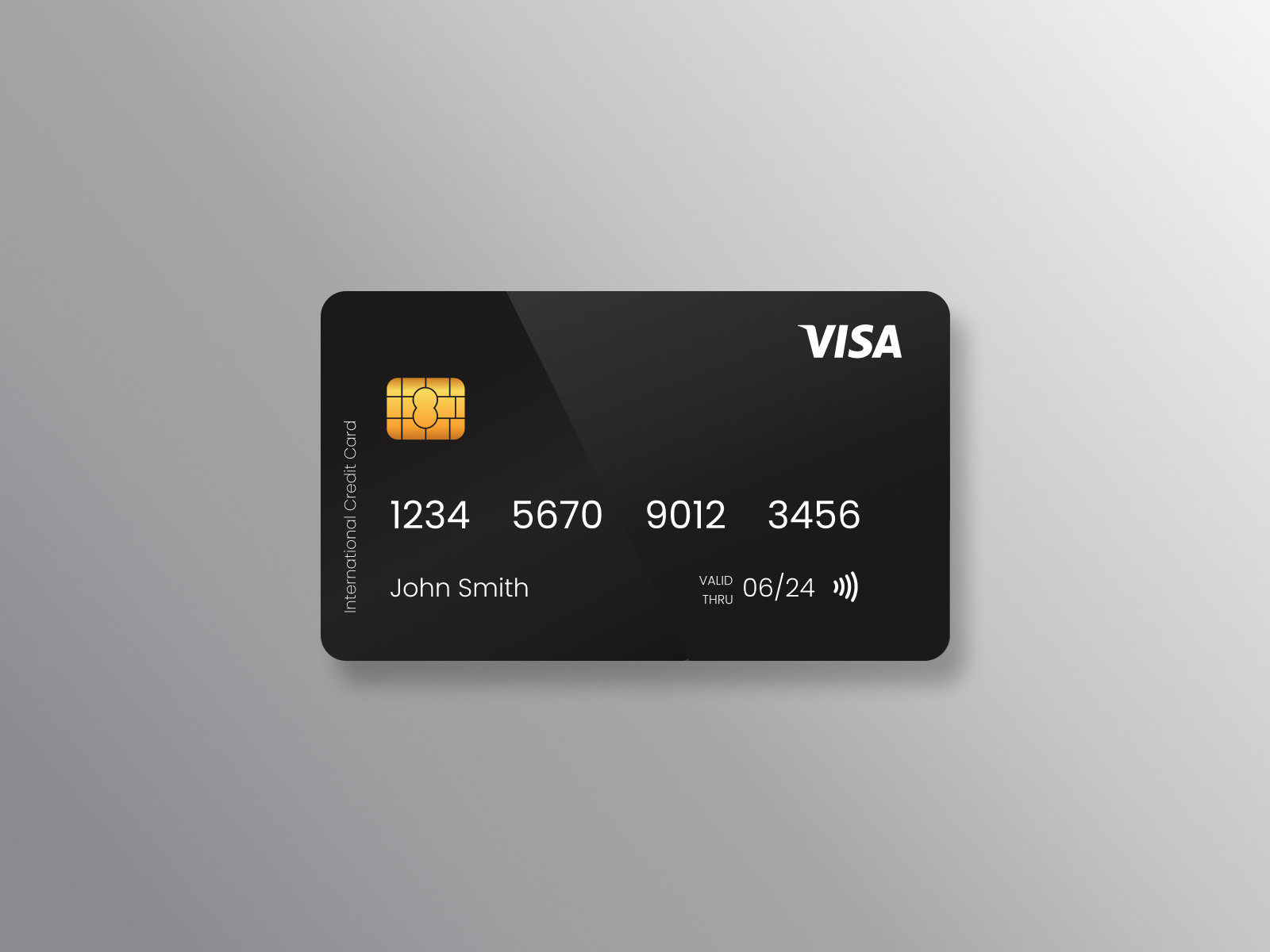 Daily UI Challenge #7 - Design a credit card by Nikita Chavan on Dribbble