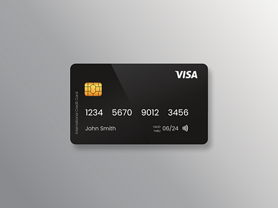 Daily UI Challenge #7 - Design a credit card card credit card debit card design ui ux
