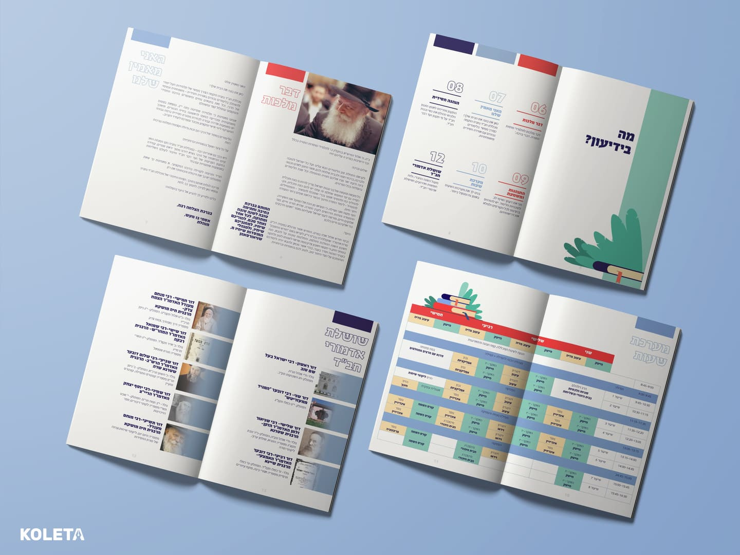 Pleasant design and layout for a high school brochure by Lea on Dribbble
