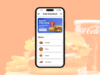 Daily UI Challenge #8 - Design a list of categories design food delivery ui ux