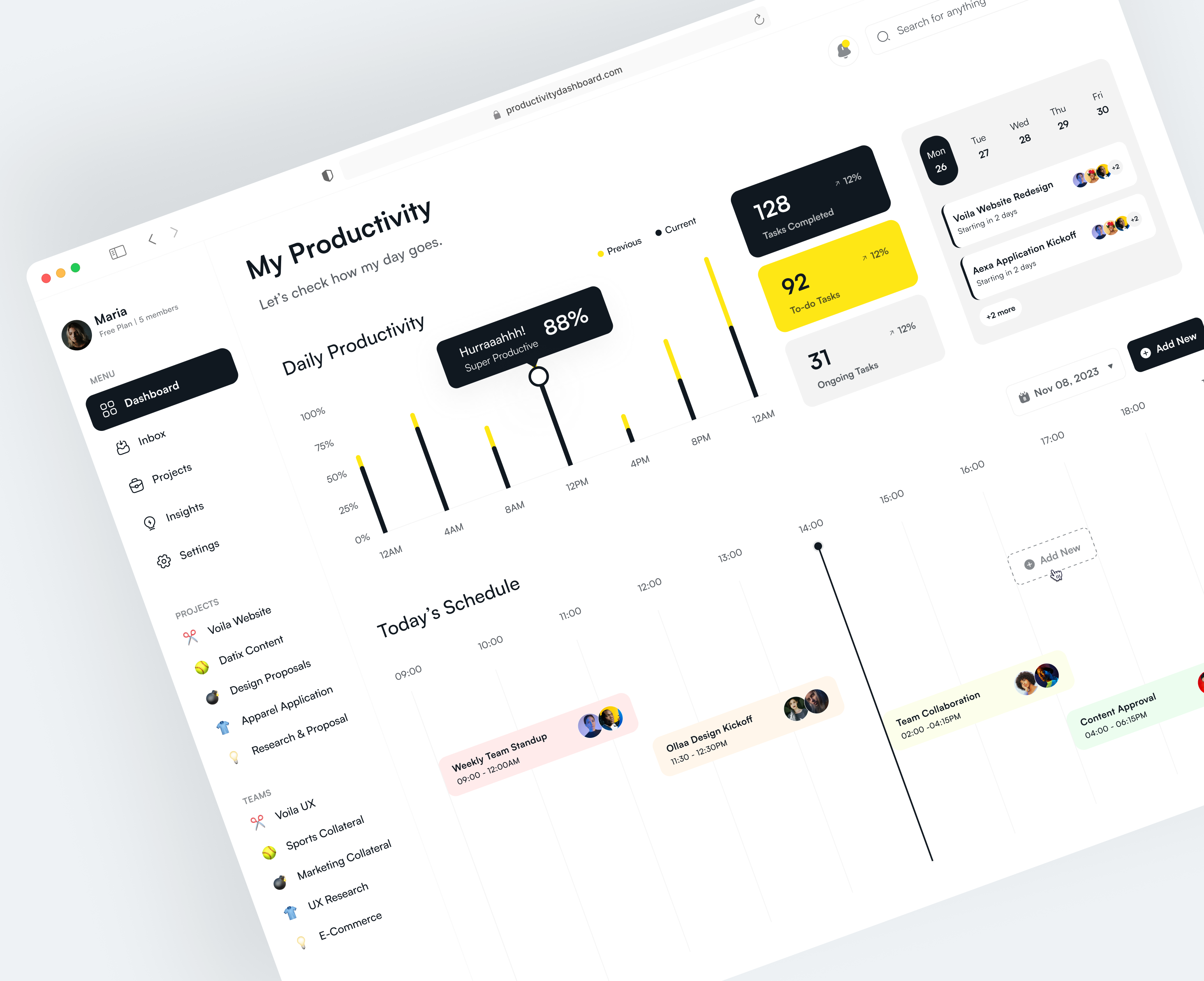 Tasks Board daily task management productivity dashboard productivity management productivity monitoring productivity tracking task management task monitoring tasks dashboard