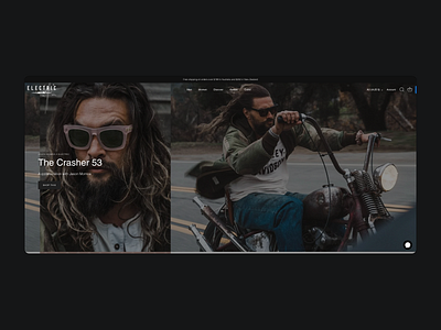 Electric for Jason Momoa brand branding design graphic design logo ux website