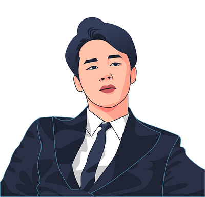 Jimin BTS bts cartoon vector