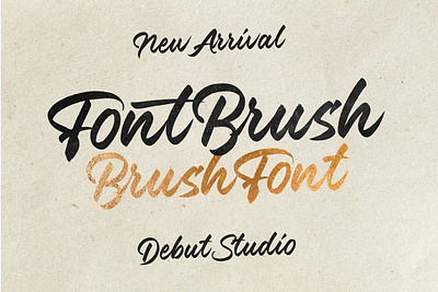 Font Brush - Brush Font font brush brush font t shirt