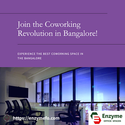 Find Your Perfect Coworking Space in Bangalore branding graphic design