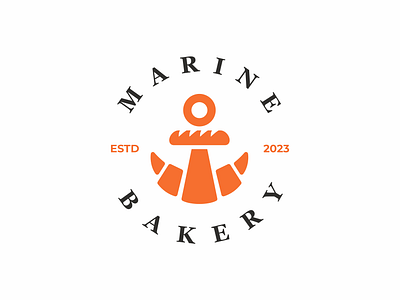 Marine Barery anchor barery logo marine