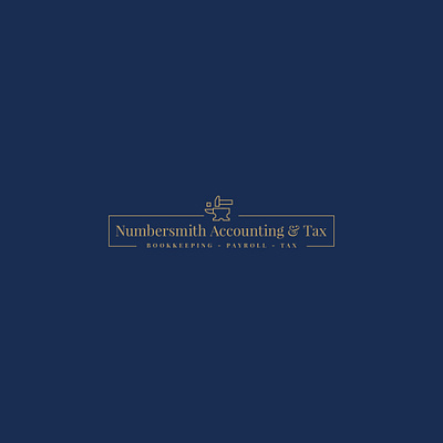 Numbersmith Accounting & Tax accounting branding logo