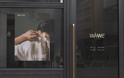 Branding: WAWE - specialty coffee branding design graphic design illustration logo typography