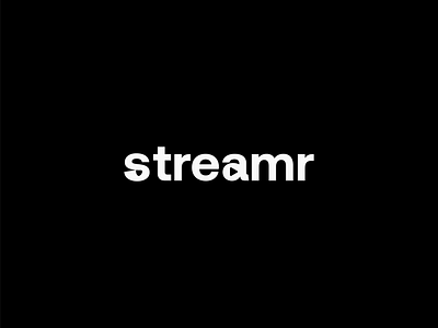 Streamr Logo Design branding design graphic design logo logo design logo designer logos logotype play logo playing logo streamer logo streaming logo streaming logo design video sharing logo