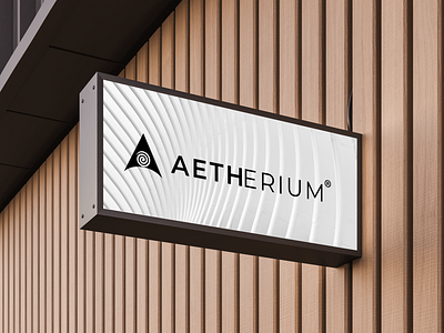 Aetherium: Brand Identity Design. brand identity branding design graphic design logo