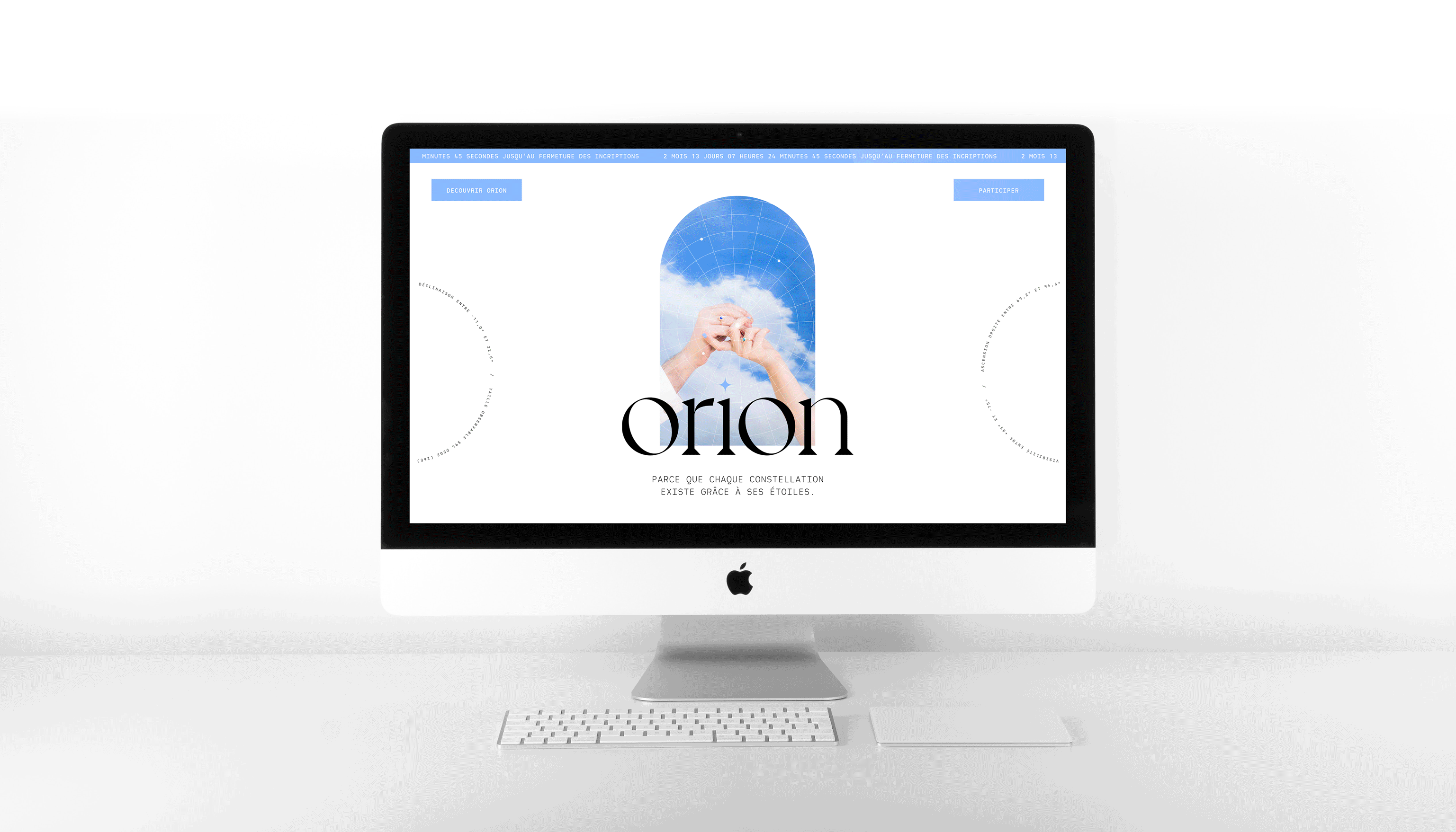 Orion Website Design art direction branding design graphic design interface design minimal ui ux vector visual identity web design website