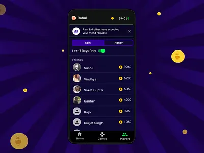 Loco l Player's Wins animation branding graphic design logo motion graphics ui ux strategy