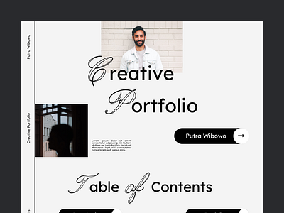 Grey 15 Pages Photographer Portfolio Website Template branding canva design grey minimalist portfolio template