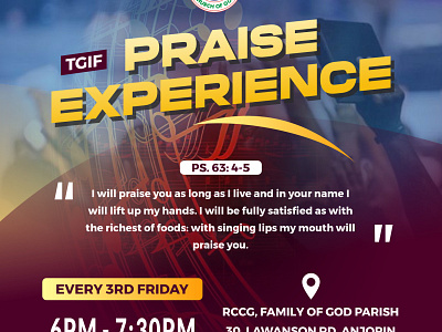 Praise Experience design graphic design