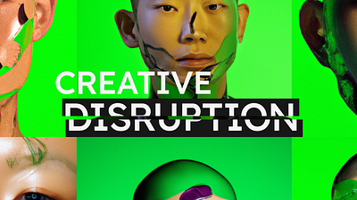 Creative Disruption - an AI Digital Editorial ai digital editorial zine