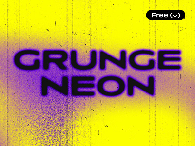 Grunge Neon Text Effect acid blur colorful download effect free freebie grunge neon overlay pixelbuddha psd scanner smudged template text texture