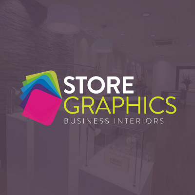 Store Graphics Logo brand design branding logo