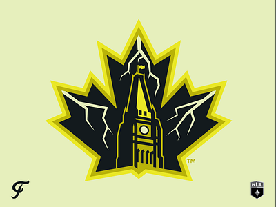 NLL UnBOXED - Ottawa Electrics Leaf branding canada electric lacrosse lax lightning maple leaf nll ottawa sports