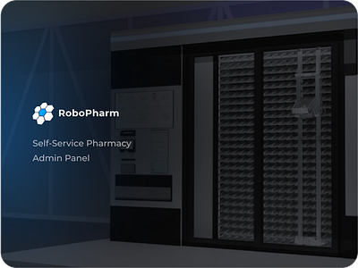 Self-Service Pharmacy Admin Panel admin panel health interface kiosk medteach pharmacy product self service startap touch control ui ux