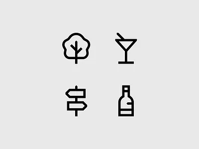 The Government of Luxembourg icon system branded custom icons government icon design icon system luxembourg outline