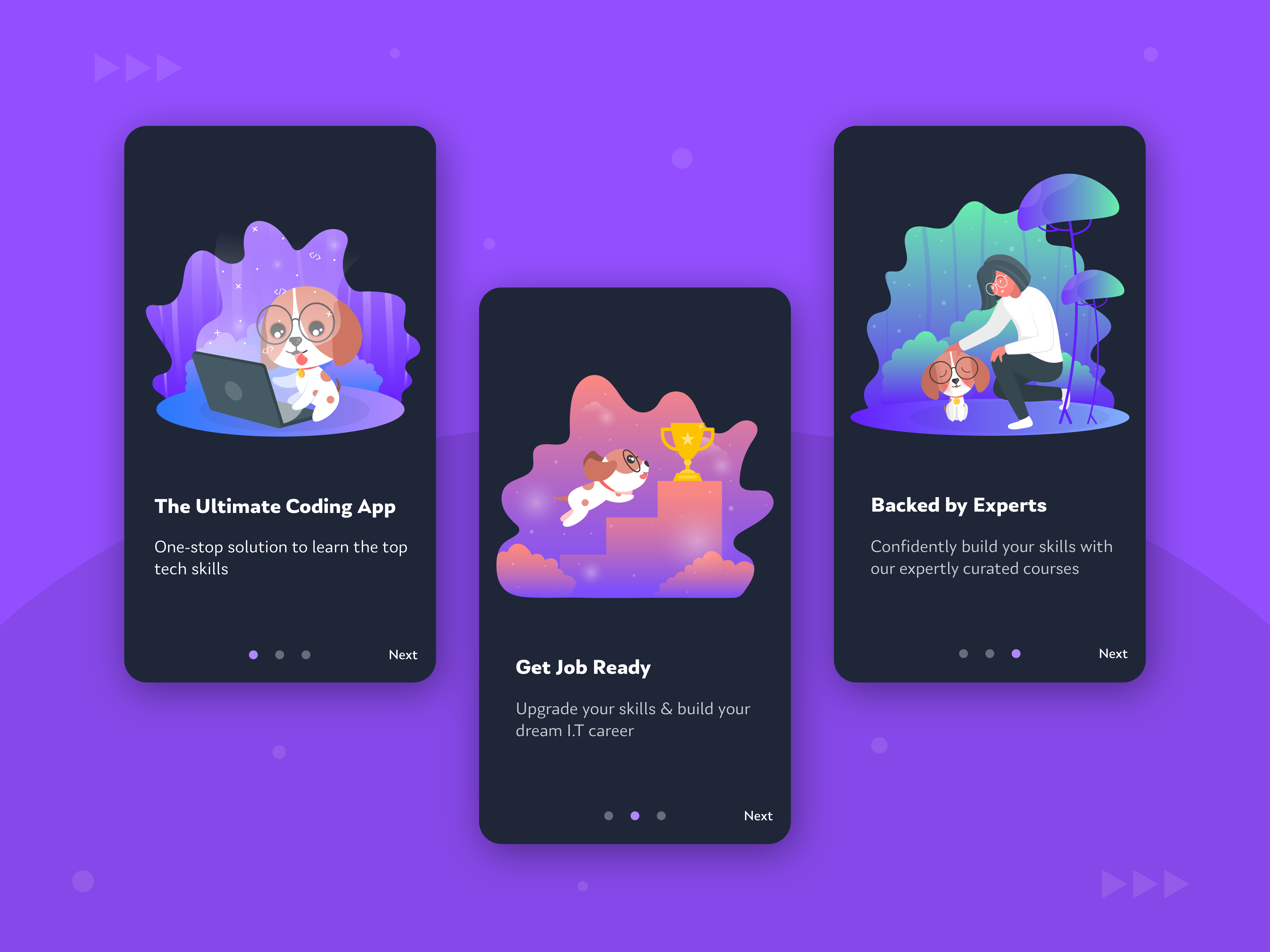 Coding X UI Design by Deepak Narayanan on Dribbble