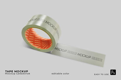 Tape Mockup 3d animation branding design graphic design illustration logo minimal motion graphics vector