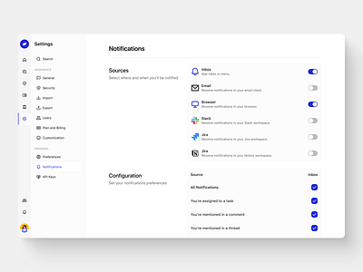 Web Notifications design figma notifications product product design ui ux web