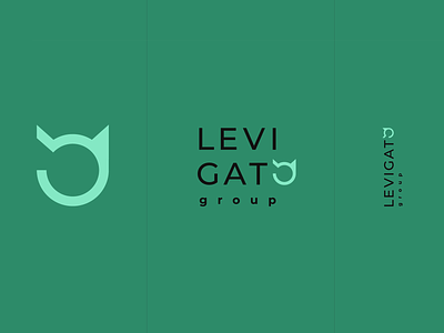 Levigato brand branding cat ceramica design font group identity letter levigato logo logotype monogram o