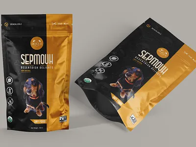 DOG FOOD POUCH PACKAGING DESIGN cannabis creative dog dog pouch dry food fiverr food food pouch freelancer graphic design illustration packaging packaging design packaging pouch pouch pouch bag pouch packaging pouch packaging design unick weed