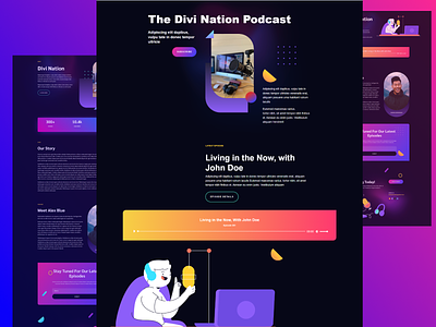 Podcaster class event events icon layout online podcast podcaster uii ux