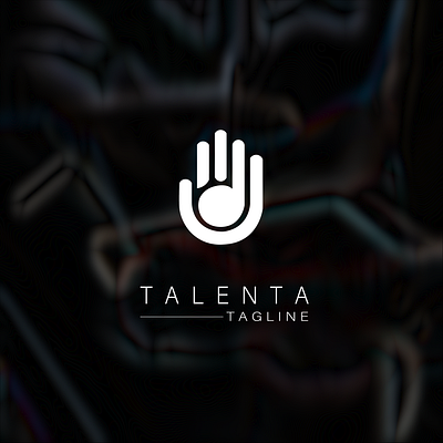 This is a logo Talenta. 3d branding graphic design logo motion graphics ui