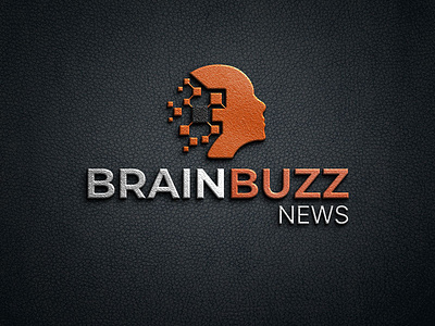 Brain Buzz News logo design