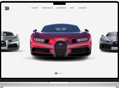 BUGATTI animation application bugatti bugatti car car chiron divo figma free performance car sportcar template uiux web app