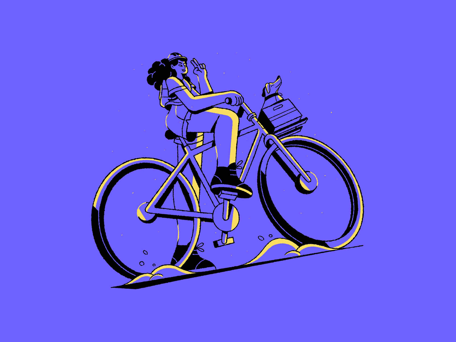 Rider by Maths Costa on Dribbble