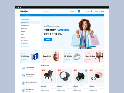 Ecommerce site website wordpress