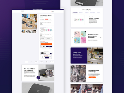 Setcy figma landing page shopify web development webflow