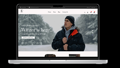 Fashion Vault - Ecommerce Website branding ecommerce fashion modern store uiux web designnig website