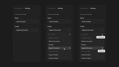 Sidebars 🏄 app design system dropdowns jimde designs jimdesigns jimdesigns.co product design saas settings side bar sidebar ui