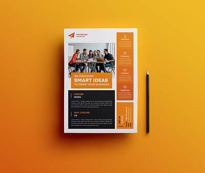 Corporate Flyer Design advertising corporate flyer flyer flyer design graphic design lifleat