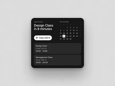School schedule app concept add design aesthetic app app concept app design black black theme branding clean dark dark mode dark theme design minimal minimalist planner planning schedule ui ux