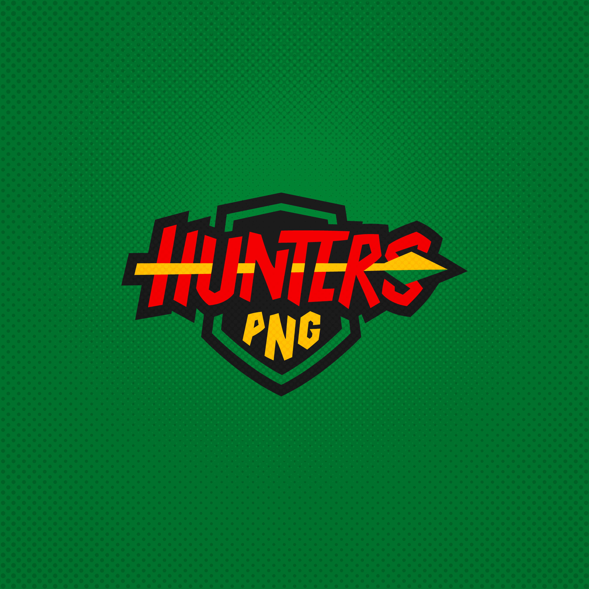 PNG Hunters guinea hunters logo new papua png