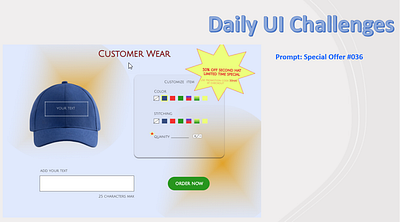 Daily UI Challenges #036 dailyui figma ui ux