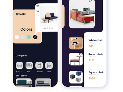 Furniture App Design app design design figma figma ui app design furniture app ui ui app ui app design ui bed app ui chair app ui design ui furniture app ui table app