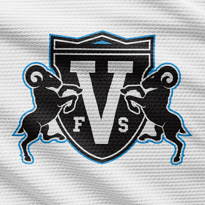 Victory Family School Crest athletics branding crest high school identity logo mascot rams