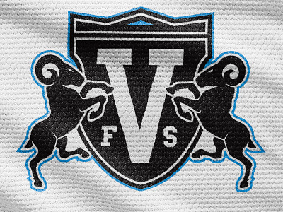 Victory Family School Crest athletics branding crest high school identity logo mascot rams