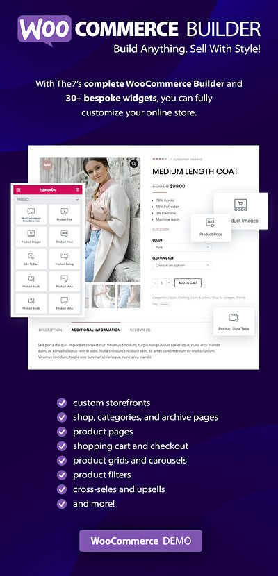 The7 — Website and eCommerce Builder for WordPress website template