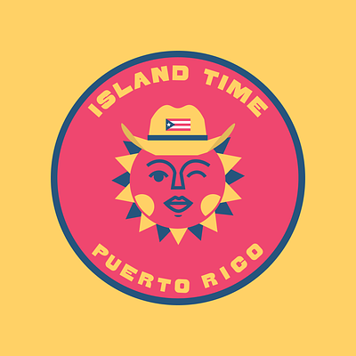 Puerto Rico Badge design 2 badge badge design boricua brand identity branding carribbean freelancer graphic design illustration latin america latinx logo patch puerto rico sticker